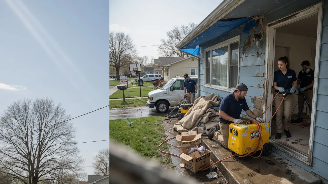Basement Flood Cleanup in Welch, OK near me